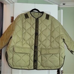The Frankie Shop Teddy Quilted Jacket - XS/S
